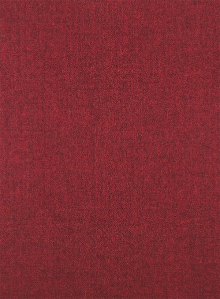 Melange Titan Red Tweed Pea Coat