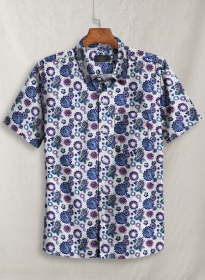 Italian Linen Aicara Shirt - Half Sleeves