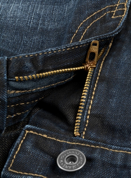 Ace Blue Indigo Wash Whisker Jeans