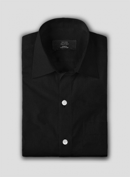 Black Poplene Shirt