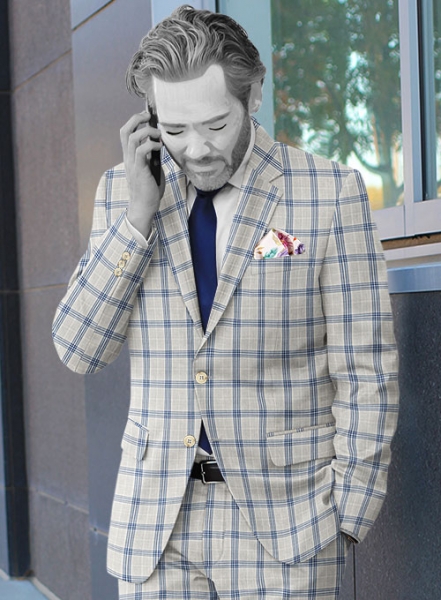 Napolean Arita Light Gray Wool Jacket