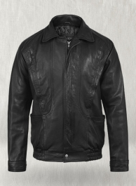 Vintage Bomber Leather Jacket