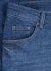 Texas Blue Stretch Stone Wash Whisker Jeans