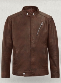 Motorad Spanish Brown Biker Leather Jacket