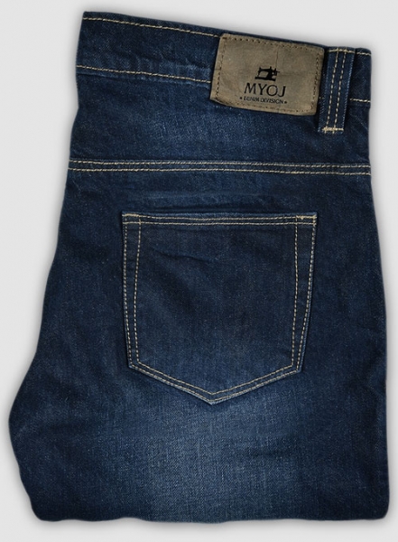 Skywalk Blue Hard Wash Whiskers Jeans