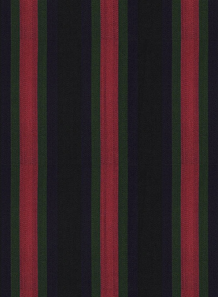 Cocktail Stripe Wool Tuxedo Jacket