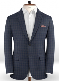 Napolean Villa Blue Wool Jacket
