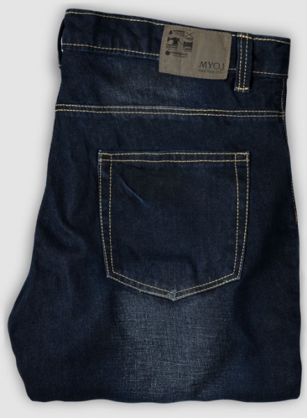 Storm Blue Hard Wash Whisker Jeans