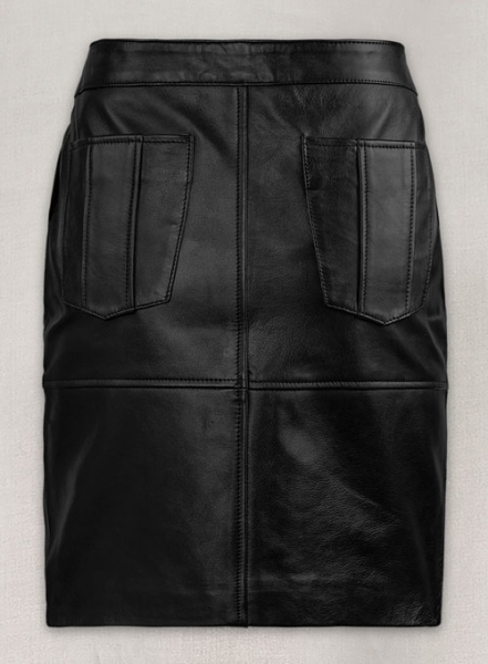 Anjela Johnson Leather Skirt