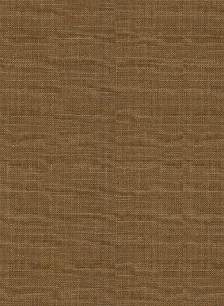 Sepia Brown Pure Linen Pants