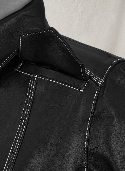 Sophie Turner Leather Shirt