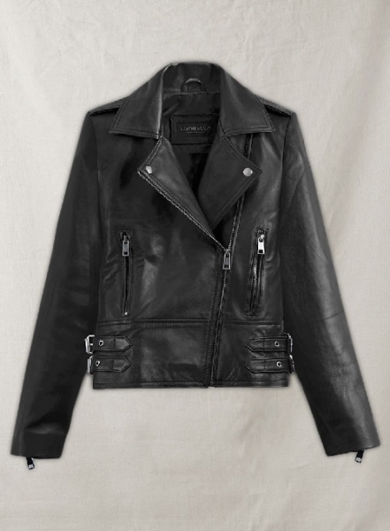 Scarlett Johansson Black Widow Leather Jacket