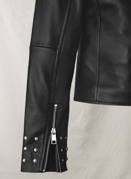 Eva Studded Leather Jacket