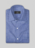Filafil Poplene Blue Shirt