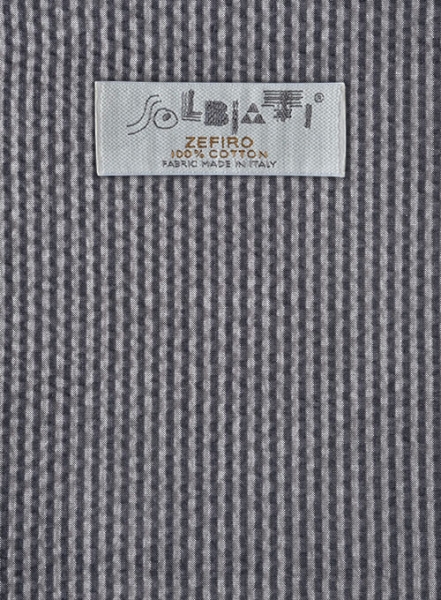 Solbiati Gray Blue Seersucker Jacket