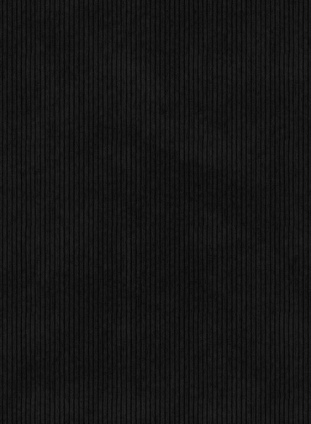 Black Stretch Corduroy Jeans