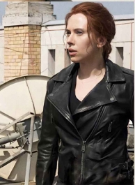 Scarlett Johansson Black Widow Leather Jacket Scarlett Johansson Black Widow Leather Jacket