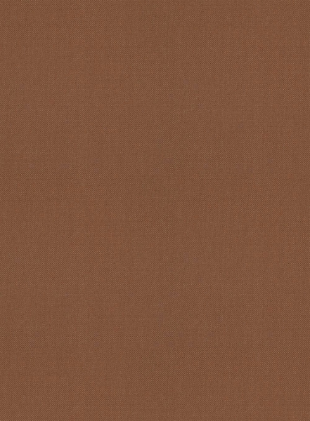 Scabal Brick Brown Wool Suit
