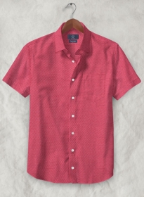 S.I.C. Tess. Italian Cotton Linen Peroni Shirt - Half Sleeves