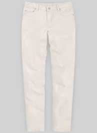 Stretch Summer Beige Chino Jeans