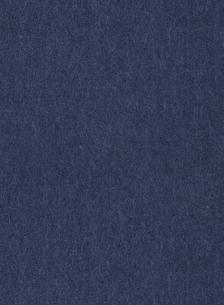 Indigo Blue Flannel Wool Jacket