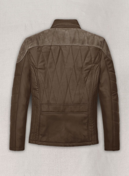 Soft Scottish Brown Leather Jacket #635