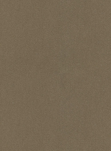 Earthy Brown Cotton Power Stretch Chino Jeans