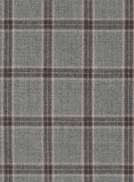 Light Weight Southrail Gray Tweed Shirt - Full Sleeves