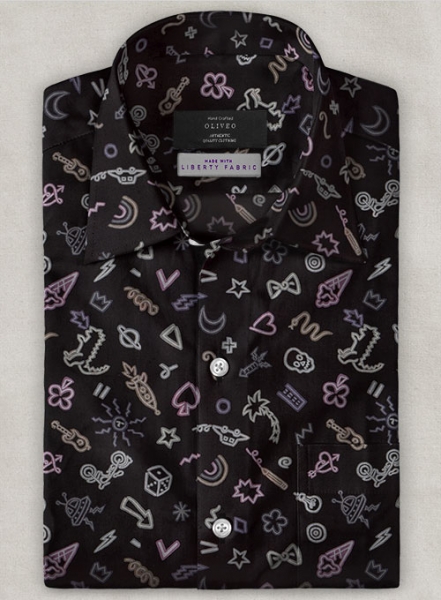 Liberty Cesla Cotton Shirt - Half Sleeves