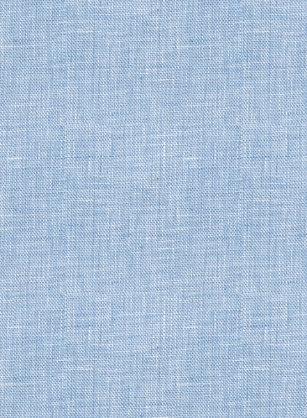 Tropical Blue Pure Linen Jacket