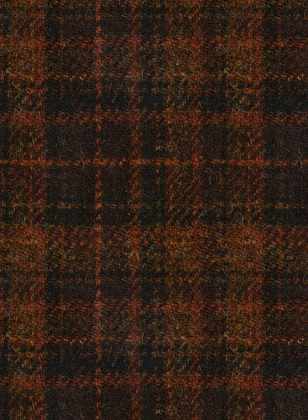 Harris Tweed Tartan Rust Pants