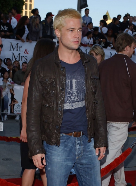 Brad Pitt Leather Jacket