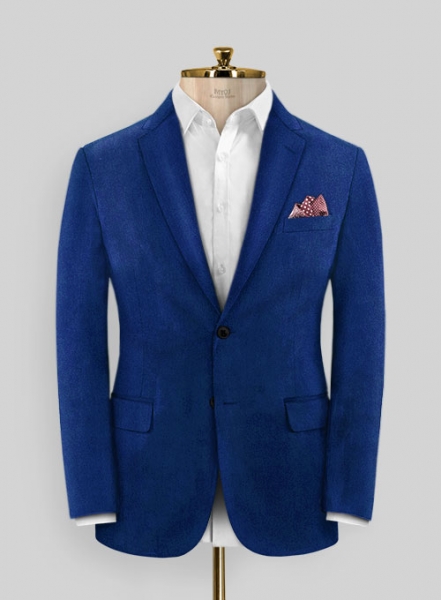 Pearl Blue Velvet Suit