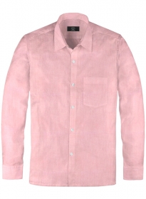 Italian Pink Chambray Shirt