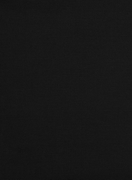 Italian Black Cotton Stretch Jacket