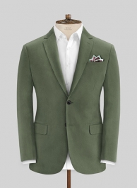 Olive Green Cotton Jacket Olive Green Cotton Jacket