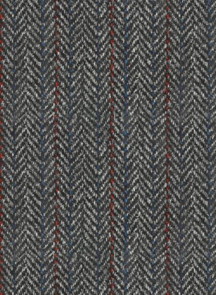 Harris Tweed Gray Stripe Jacket