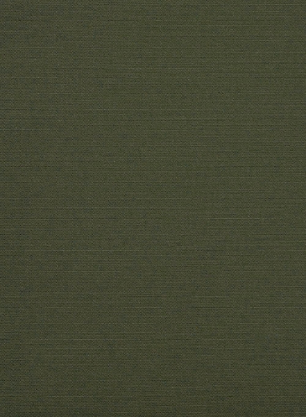 Italian Army Green Cotton Stretch Jacket