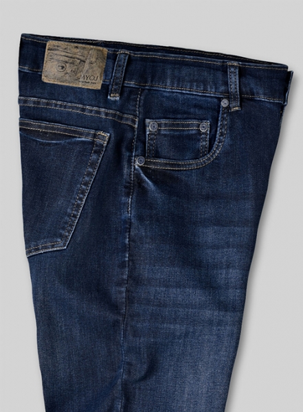 Bronco Blue Stretch Hard Wash Whisker Jeans