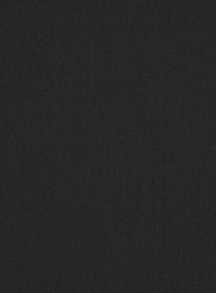 Black Stretch Poplene Shirt - Half Sleeves