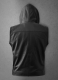 Leather Hood Vest # 309