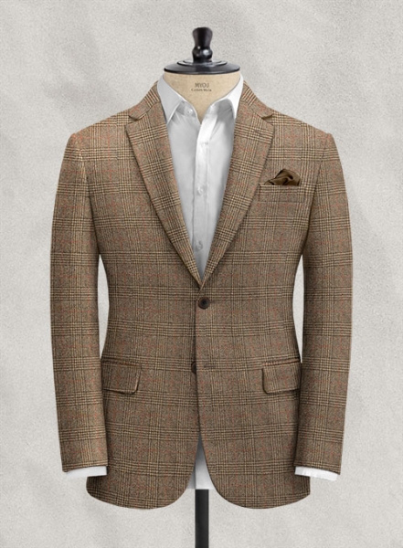 Como Checks Tweed Jacket