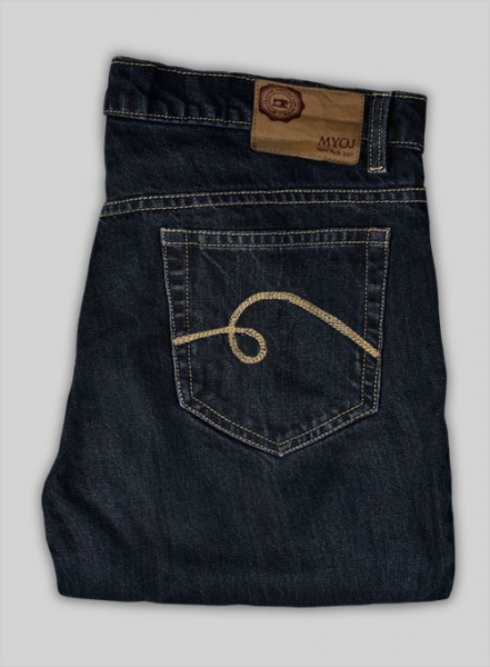 Eddie Blue Mud Wash Jeans - Look #651