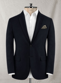 Reda Dark Navy Wool Jacket
