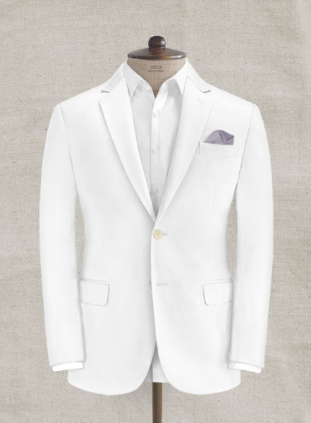 Heavy White Chino Jacket