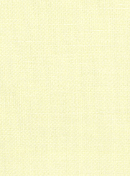 Washed Naples Yellow Cotton Linen Shirt