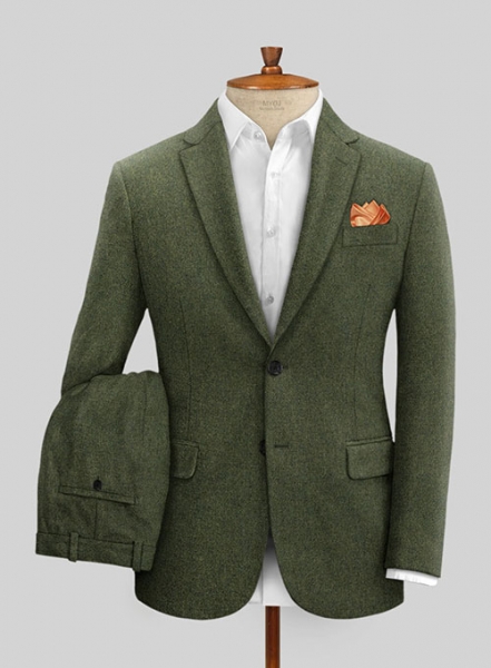 Naples Green Tweed Suit
