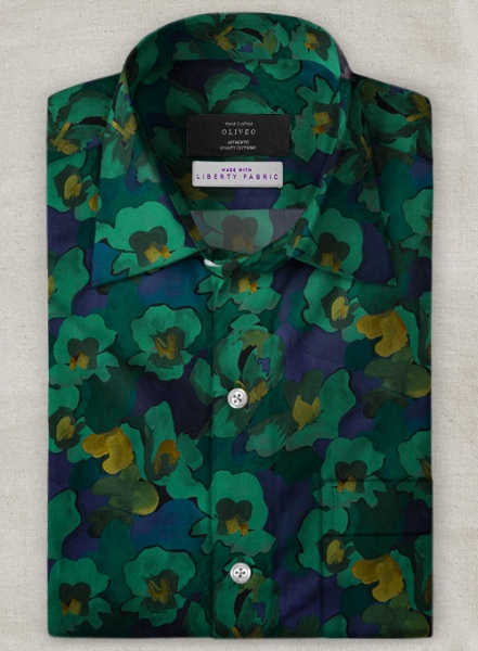 Liberty Iritse Cotton Shirt - Half Sleeves