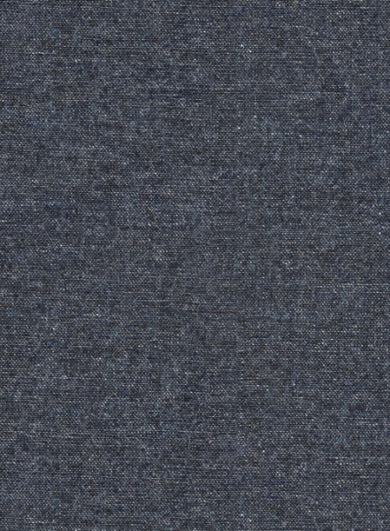Indigo Blue Tweed Overcoat