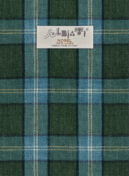 Solbiati Green Glen Linen Suit